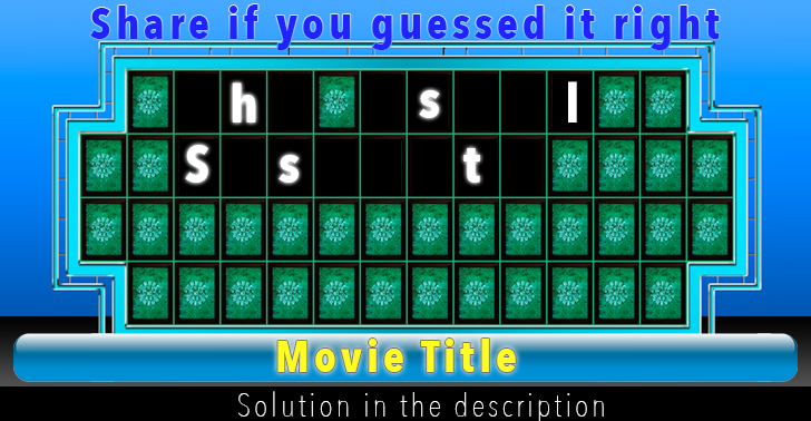 Wheel of fortune - Movie Title