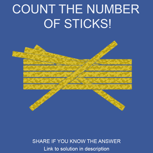 Number of sticks?